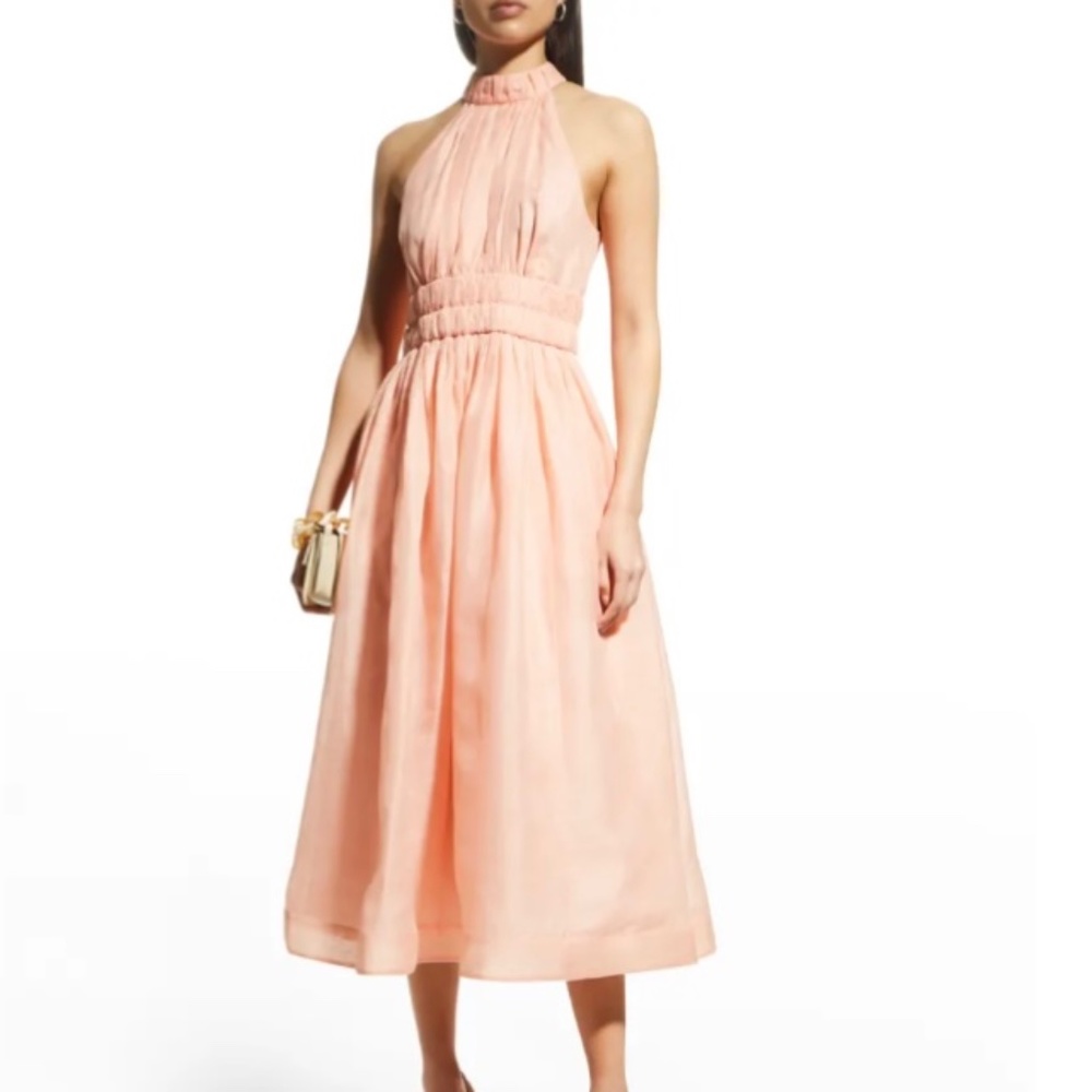 Zimmermann Rhythmic Halter Dress
